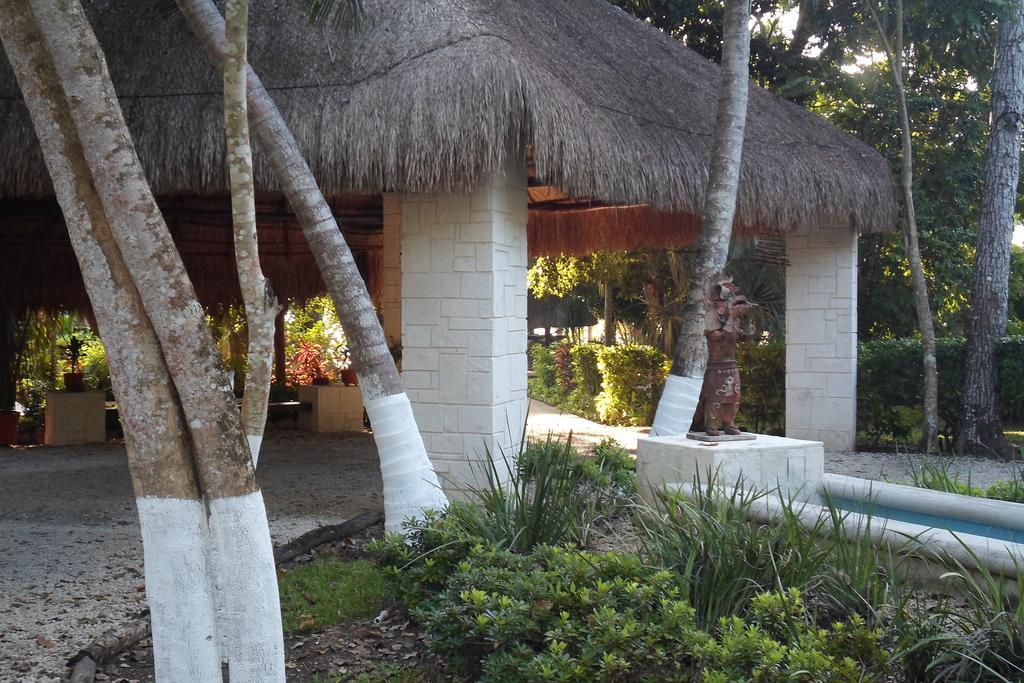 Hotel Rancho Encantado Bacalar Buitenkant foto