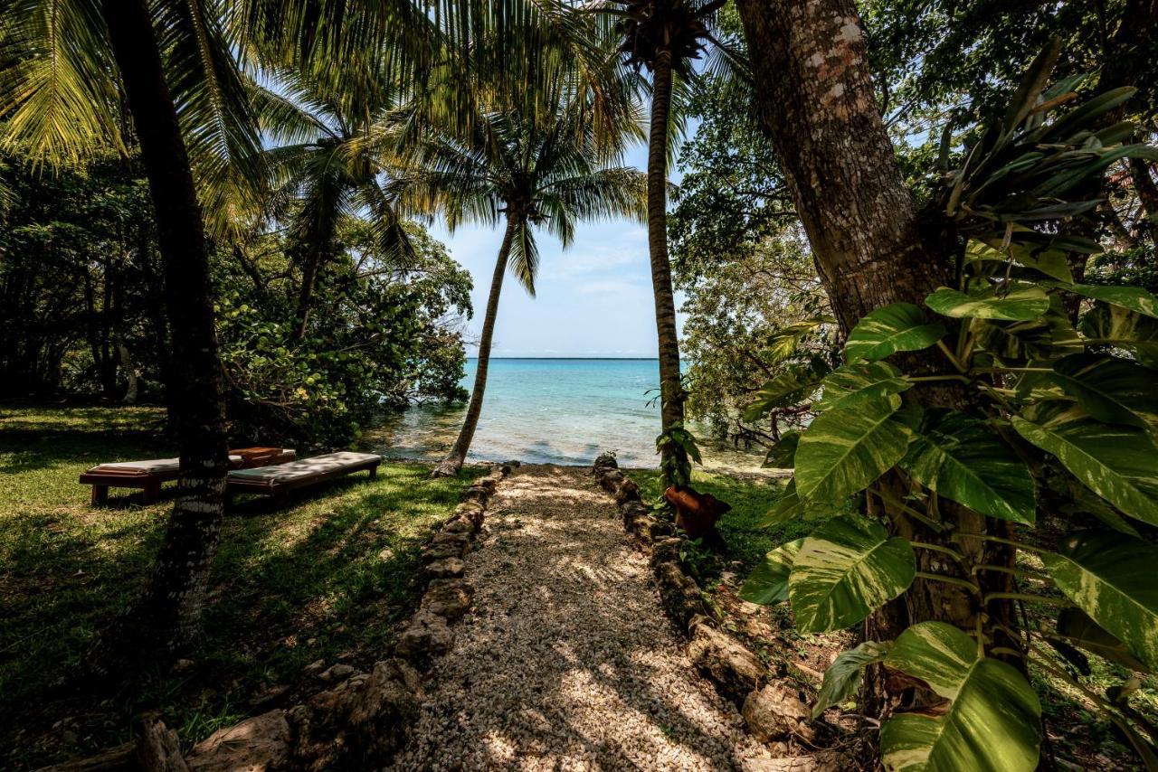 Hotel Rancho Encantado Bacalar Buitenkant foto